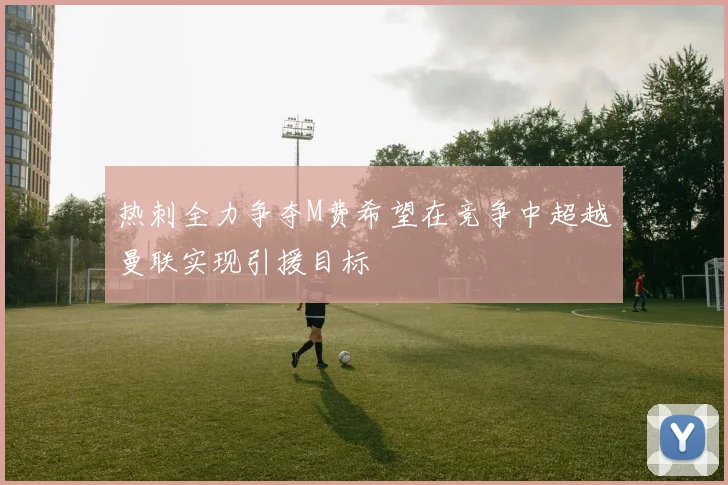 热刺全力争夺M费希望在竞争中超越曼联实现引援目标